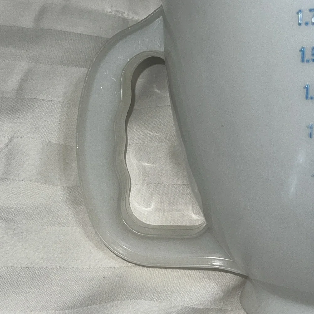 Vintage Tupperware Mix-N-Stor Measuring Cup Pitcher Handle 8 c 2 L 500-7  1977